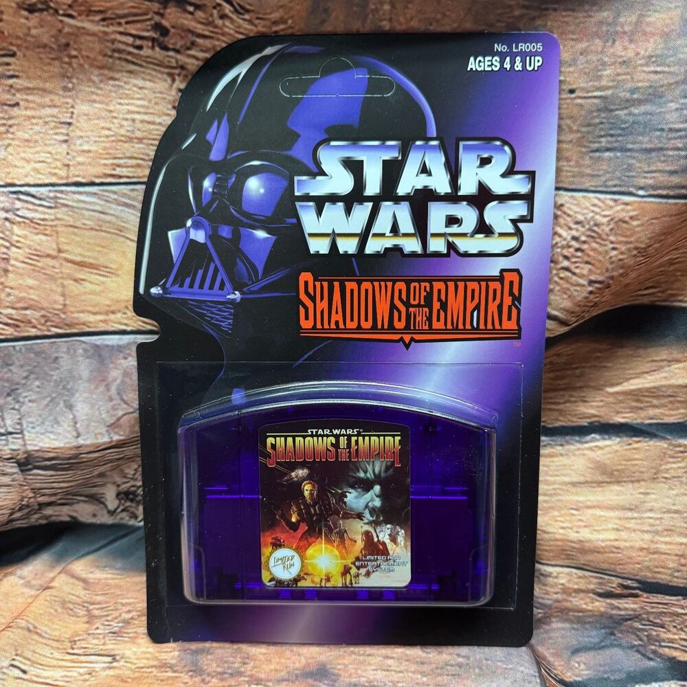 Star Wars Shadows of the Empire N64 Limited Run Games LRG Purple Cartridge New
